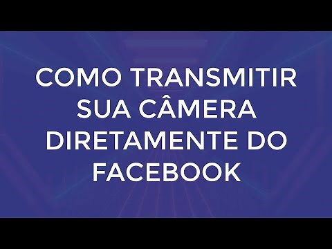 How to live on Facebook from your computer