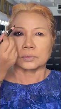 Make up for Grandma to look like a young lady #sistermakeup