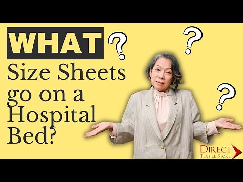 What Size Sheets Go On a Hospital Bed?