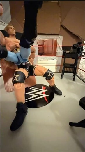 FIRST MATCH IN CENA TOURNAMENT,KURT ANGLE VS CHRIS JERICHO #stopmotion #wwe #wrestlingfans316#figure