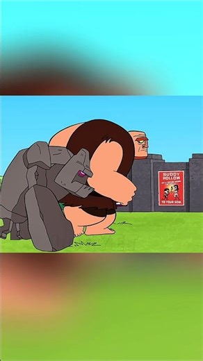 Animation VS Gameplay Giant 🔥#clashofclans #coc #logyet #shorts