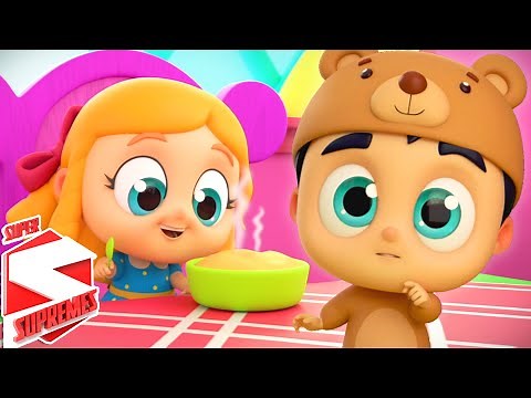 New Goldilocks Song | Goldilocks And The Three Bears | Pretend Play Song | Kids Songs for Babies