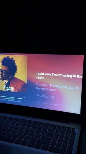 The Weeknd – Blinding Lights | Lyrics Video #musicshorts #musify #popmusic