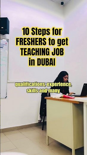 Step no. 5 Dubai Standard CV. Check description box below for FREE CV template👇