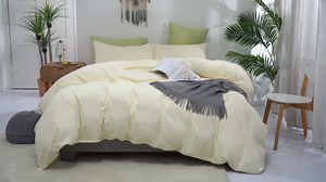 Cottonight Cream White Comforter Set Full Ivory White Bedding Comforter Set Beige White Solid Blanket Quilts Modern Soft Breathable Ivory 3 Piece Off White Bedding Set for Women Men