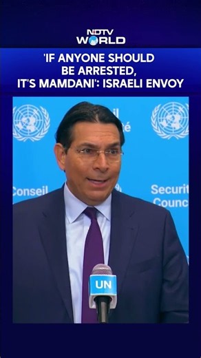 Israel's UN Envoy Danny Danon Targets NYC Mayor Zohran Mamdani