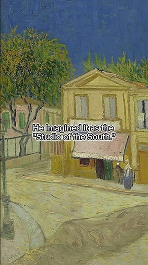 The Yellow House — Vincent van Gogh #art #story #artstoryspot #arthistory #artwithmeaning