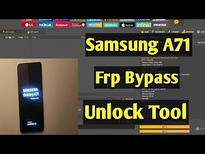 Samsung A71 Frp Bypass Unlock Tool