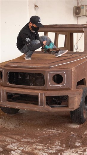 Building a Wooden Mercedes G-Wagon