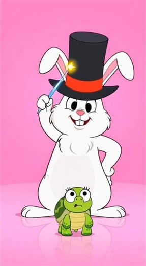 Magic Hat Mistake! 🐰🎩 Turtle Stole the Magic! | Funny Loop Short