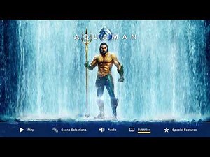 Aquaman - Blu-Ray Menu