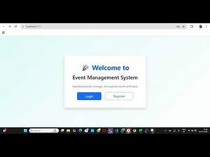 “React Event Management System: Create, Edit & Delete Events”-Full Tutorial(2025)