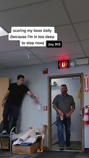 Scaring My Boss Daily - Chair Incident with Zack Galvin