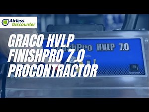 Graco TurboForce II FInishPro HVLP 7.0 ProContractor Overview - Specifications, Features & Delivery