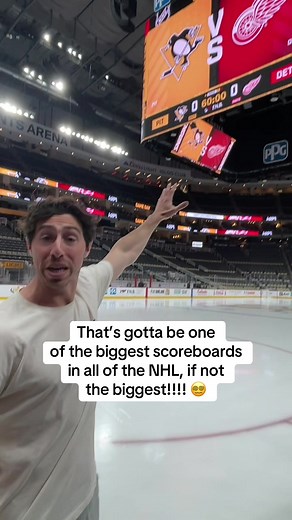 Pittsburgh Penguins Massive Jumbotron - NHL's Largest Scoreboard?