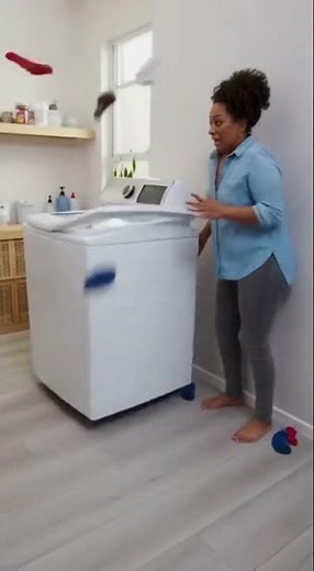 The Day My Laundry Machine Tried to Escape 🚀🤣 | #funny #virlvideo
