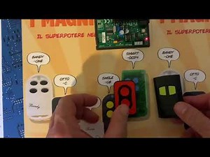Video programmazione di un telecomando TO-GO VA 78bit in automazione Benincà