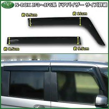 【早速販売開始してます】新型 N-BOX JF5 JF6のフロアマット ドアバイザー #shorts #nbox #nboxカスタム #新型nbox