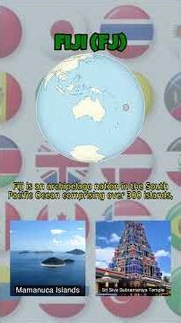 World Flag Quiz #122 Hint: Tagimoucia flower【Kero World Flag】