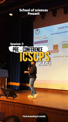 School of Sciences on Instagram: "We’re still processing all the mind-blowing insights from our Live practical demonstration of UAV Drones(Small and Large Models)session at the ICSCPS-2026 Pre Conference Workshop, hosted by CHRIST (Deemed to be University), Delhi NCR Campus! 🚀 This 22 January 2026 session at our Mini Auditorium (Fourth Floor, Block B) was pure fire — our expert speaker Mr. Hitesh Sagar (Hawaiadda Aerial Innovations Pvt. Ltd. India) walked us through how drones works and their c