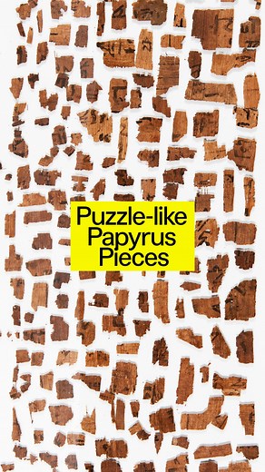 Listen up, everyone! 🫵 Our Paper Conservator, Ahmed Tarek, wants to show you the papyrus fragments he’s been working on for the last year. These objects date back to the 2350-2170 B.C.E., so bringing them out of storage and making them more accessible for future research has been a collaborative effort between curators, researchers, and conservators. Based on collaboration between our curators and outside researchers, several small groupings of these fragments have been identified as potentiall