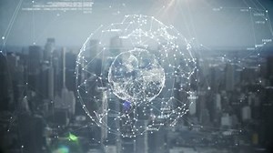 Binary Code Polygonal Circle Connecting Dots Stock Footage Video (100% Royalty-free) 1015296856 | Shutterstock