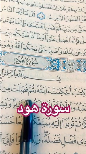 سورة هود ⚡ آيات تهزّ القلوب وتذكّرك بثبات الأنبياء أمام الشدائد #سورة_هود #القرآن_الكريم