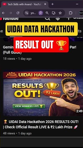 UIDAI DATA HACKATHON 2026| Result Out