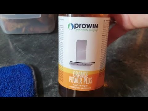 Prowin Orange Power Plus und Tuch Hurricane