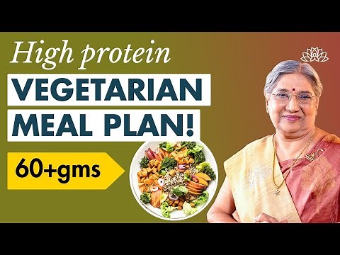 The Ultimate High-Protein Vegetarian Meal Plan (60 gms) | High Protein Diet Plan - Dr. Hansaji