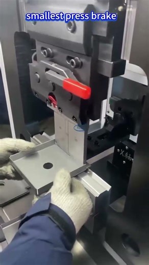World’s Smallest 100% Electric Servo Mini Press Brake.