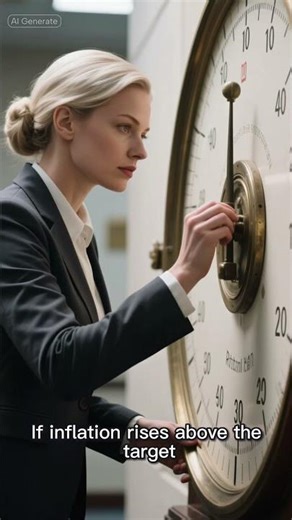 How Inflation Targeting Works #economics #money #fyp #viral #inflation