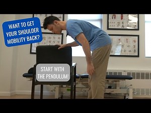 FIRST Exercise / Stretches After Shoulder Surgery - Codman's Pendulum