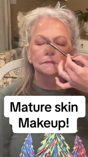 Makeup for mature skin! Sorry the video got cut off but you can find each individual video on my page and all the products are linked in my showcase! #jesus #matureskin #matureskinmakeup #makeuptok #fyp