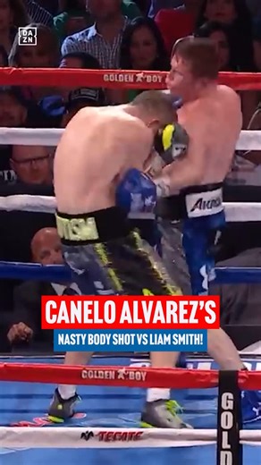 Ring Magazine on Instagram: "He wasn’t getting up from that Canelo body shot 😬 #CaneloCrawford live on Netflix l Sept 13th in Las Vegas 🥊"