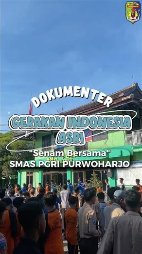 Senam Bersama SMAS PGRI Purwoharjo