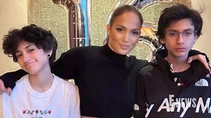 Before Jennifer Lopez hosts the 2025 American Music Awards, she shared the sweet bond she shares with 17-year-old twins Max and Emme. bit.ly/4kA05Ht | E! News