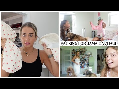 PACKING FOR JAMAICA 🇯🇲/ TRY ON HAUL !! | VLOG#2079