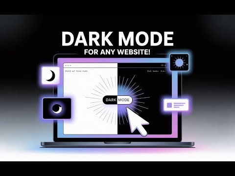 How to Turn ANY Website into Dark Mode on PC (Easy Trick!)