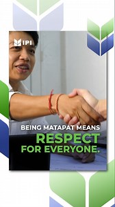 6.6K views · 26 reactions | Inclusion starts with education. Learn how IPI’s commitment to being matapat ensures fairness and respect for everyone, creating a workplace where diversity is embraced. #IPInclusivity #YourWellnessOurPassion #IPIcares | IPI | Facebook