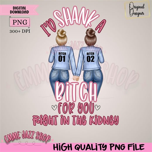 Funny Bestfriend PNG – Besties Sublimation Design, Bestie Png, Girl Friends Png - Etsy