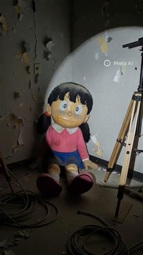 Exploring the ruins of an old set. These dolls haven’t moved in decades or have they? #shorts