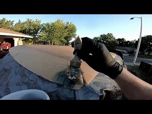 Repairing a Ripped Headliner Board