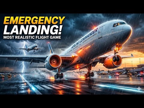 I Survived an EMERGENCY LANDING in Airline Commander! ✈️🔥