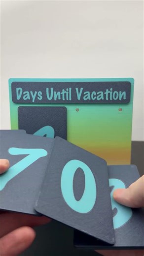 The Ultimate Desktop Countdown System 🗓️ #diy Shorts #R7Makers