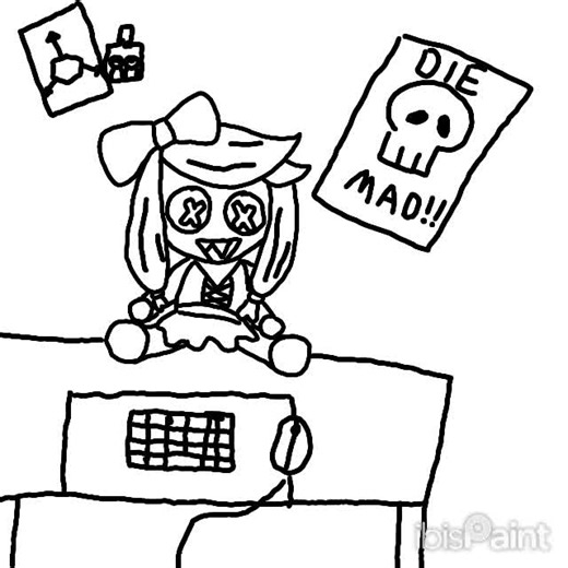 cyn plushie animation #cynessa #md #muderdrones #animation ♥️♥️🥱🥱🥱🥱🌹🌹💗💗