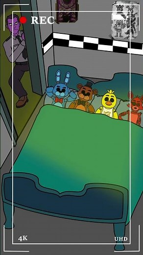 The Guard Is Looking for Them… But They’re Just Messing Around! 😂 #fnaf #animation