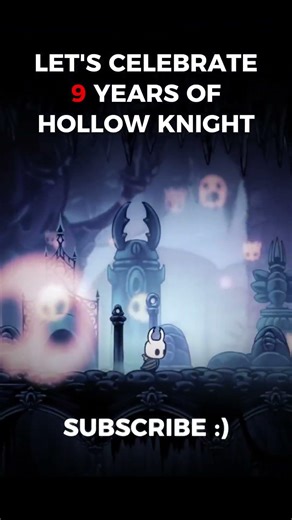 Happy Birthday Hollow Knight!! 🥳🎂#hollowknight #hollowknightsilksong #shorts