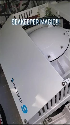 Seakeeper magic! #seakeeper #stabilization #stabilizer #yacht #boat #yachtlife #boatlife #florida #ftlauderdale