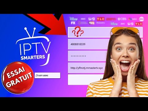 COMMENT CONFIGURER IPTV SMARTERS PRO (NOUVEAU) + DÉTAILS DE CONNEXION GRATUITS 2024